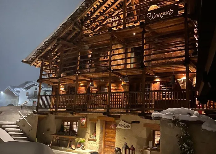 בית הארחה Wongade D'hotes E Restaurant Gressoney-la-Trinité